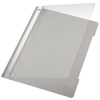 LEITZ Schnellhefter Standard DIN A4 PVC grau