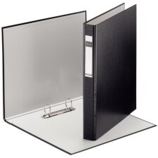 LEITZ Ringbuch Standard DIN A4 Überbreite schwarz 2...
