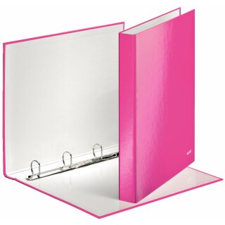LEITZ Ringbuch WOW DIN A4 Hartpappe blau