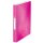 LEITZ Ringbuch WOW DIN A4 PP pink metallic 2-Ringe