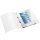 LEITZ Ringbuch WOW DIN A4 PP blau metallic 2-Ringe