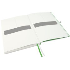 LEITZ Notizbuch Complete DIN A4 kariert schwarz 80 Blatt