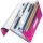 LEITZ Projektmappe WOW A4 PP 6 Fächer blau metallic