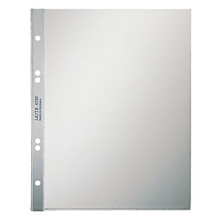 LEITZ Prospekthülle extrastark A5 PP genarbt 0,13 mm 100 Hüllen