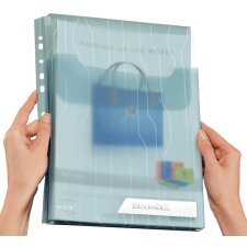 LEITZ Sicht /Prospekthülle CombiFile Maxi A4 PP glasklar 3 Hüllen