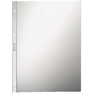 LEITZ Prospekthülle Super Premium A4 PVC glasklar 0,08mm 10 Hüllen