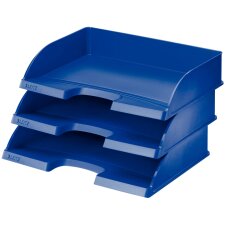 LEITZ Briefablage Plus Standard DIN A4 quer grau (Preis...