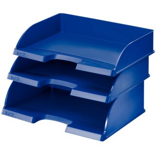 LEITZ Briefablage Plus Jumbo DIN A4 quer schwarz (Preis pro Stück)