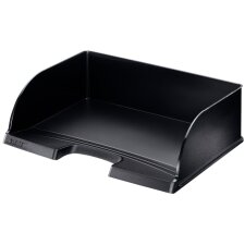 LEITZ Briefablage Plus Jumbo DIN A4 quer schwarz (Preis pro Stück)