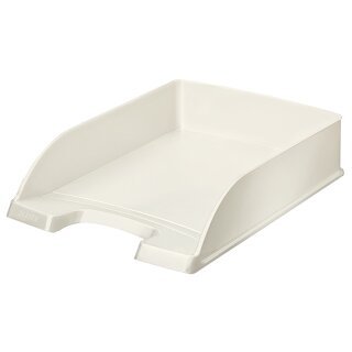 LEITZ Briefablage Plus WOW A4 Polystyrol perlweiß