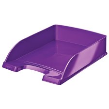 LEITZ Briefablage Plus WOW A4 Polystyrol violett