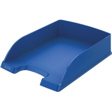 LEITZ Briefablage Plus Standard A4 Polystyrol blau (Preis pro Stück)