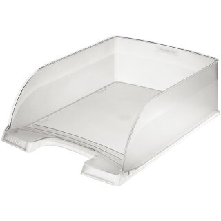 LEITZ Briefablage Plus Jumbo DIN A4 Polystyrol frost