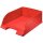 LEITZ Briefablage Plus Jumbo DIN A4 Polystyrol rot