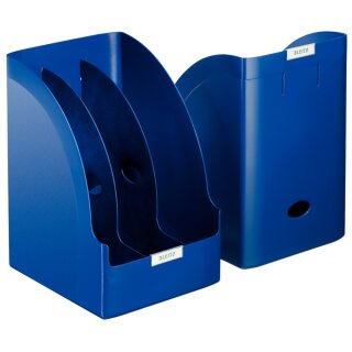 LEITZ Stehsammler Plus Jumbo DIN A4 Polystyrol blau
