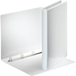 Esselte Präsentations Ringbuch Essentials A4 weiß 4D Ring Rückenbreite: 30 mm