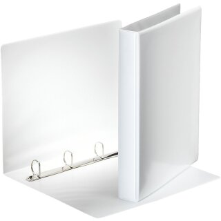 Esselte Präsentations Ringbuch Essentials A4 weiß 4D Ring Rückenbreite: 40 mm
