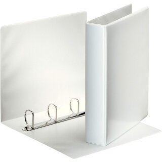 Esselte Präsentations Ringbuch Essentials A4 weiß 4D Ring Rückenbreite: 65 mm