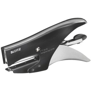 LEITZ Heftzange Style Heftleistung: 15 Blatt satin schwarz