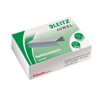 LEITZ Heftklammern JUWEL 4 mm verzinkt 2.000 Stück