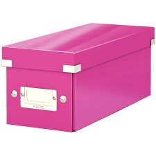LEITZ Ablagebox Click & Store WOW Cube L pink