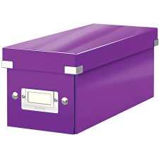 LEITZ CD Ablagebox Click & Store WOW violett