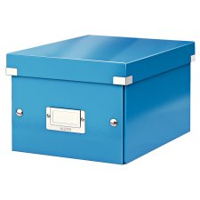 LEITZ Ablagebox Click & Store WOW DIN A5 blau