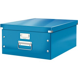 LEITZ Ablagebox Click & Store WOW DIN A3 blau