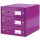 LEITZ Schubladenbox Click & Store WOW 3 Schübe violett