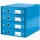 LEITZ Schubladenbox Click & Store WOW 4 Schübe blau