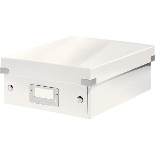 LEITZ Organisationsbox Click & Store WOW klein weiß