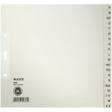 LEITZ Tauenpapier Register A-Z A4 halbe Höhe 20-teilig