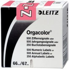 LEITZ Buchstabensignal Orgacolor "Z" auf Rolle...