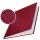 LEITZ Buchbindemappe impressBind A4 3,5 mm bordeaux Hard Cover 10 Mappen