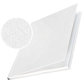 LEITZ Buchbindemappe impressBind A4 7 mm weiß Hard Cover 10 Mappen
