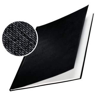 LEITZ Buchbindemappe impressBind A4 10,5 mm schwarz Hard Cover 10 Mappen