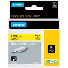 DYMO Heißschrumpfschlauch Breite: 9 mm Länge:...