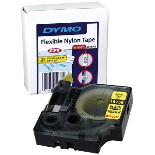 DYMO Vinyl Schriftband Breite: 24 mm Länge: 5,5 m weiß