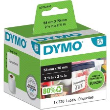 DYMO LabelWriter Universal Etiketten 54 x 70 mm...