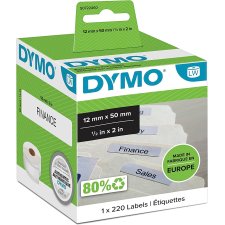 DYMO LabelWriter Hängeablage Etiketten 50 x 12 mm...