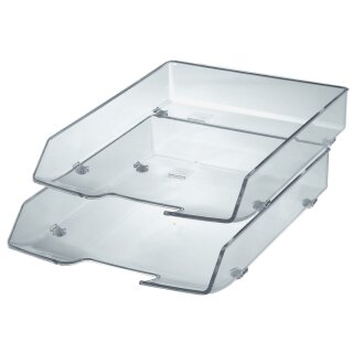 HAN Briefablage WAVE DIN A4 Polystyrol glasklar (Preis pro Stück)