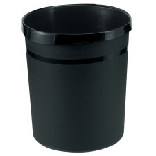 HAN Papierkorb GRIP 18 Liter rund schwarz
