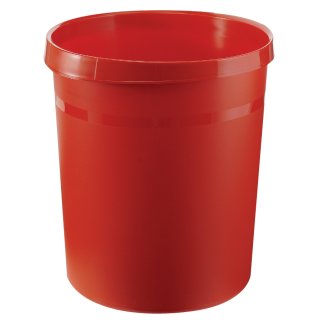 HAN Papierkorb GRIP 18 Liter rund rot