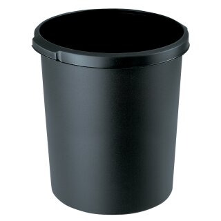 HAN Papierkorb STANDARD 30 Liter rund schwarz