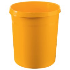 HAN Papierkorb GRIP 18 Liter rund gelb