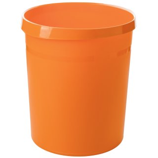 HAN Papierkorb GRIP Trend Colour 18 Liter rund orange