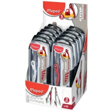 Maped Zirkelkasten Stop System 3-teilig 10er Display...