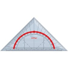 Maped Geodreieck Technic Hypotenuse: 160 mm 4 in 1: Winkel mit Millimeterteilung