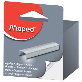 Maped Heftklammern 19 1/4 6 mm verzinkt 5.000 Stück