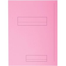 EXACOMPTA Aktendeckel SUPER 250 DIN A4 rosa 50 Aktendeckel